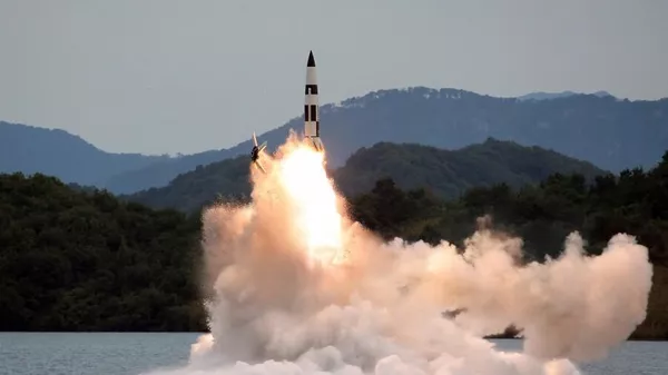 朝鲜发射弹道导弹 - 俄罗斯卫星通讯社