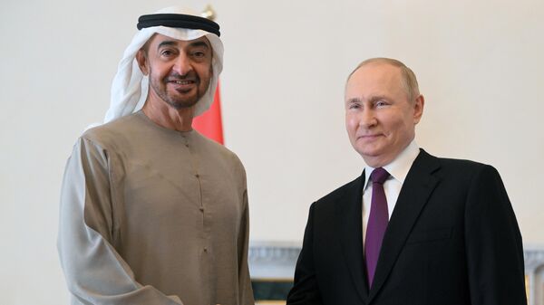 普京邀請阿聯酋總統出席明年在喀山即將舉行的金磚國家峰會 - 俄羅斯衛星通訊社