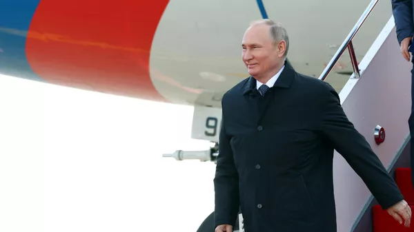Рабочий визит президента РФ В. Путина в Казахстан - 俄羅斯衛星通訊社