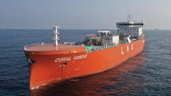 “Coral Nordic”LNG運輸船 - 俄羅斯衛星通訊社
