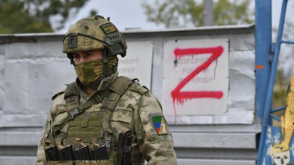 俄空降兵在夺取的乌克兰阵地上修筑防御工事 - 俄罗斯卫星通讯社