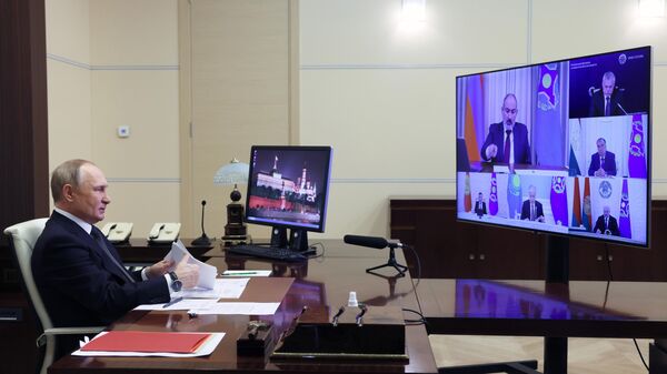 普京：俄羅斯正盡一切可能來穩定阿塞拜疆和亞美尼亞的關係 - 俄羅斯衛星通訊社