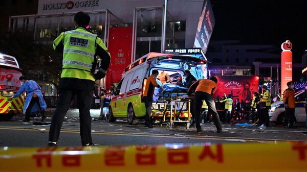 韓國踩踏事故死亡人數升至151人，82人受傷 - 俄羅斯衛星通訊社
