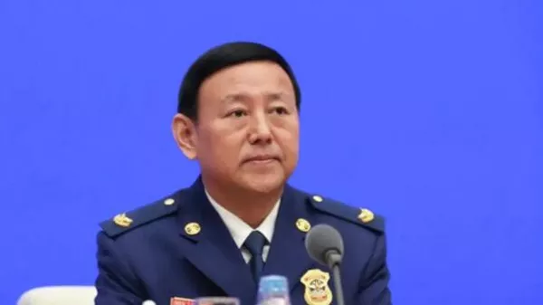 中國應急管理部消防救援局副局長張福生 - 俄羅斯衛星通訊社