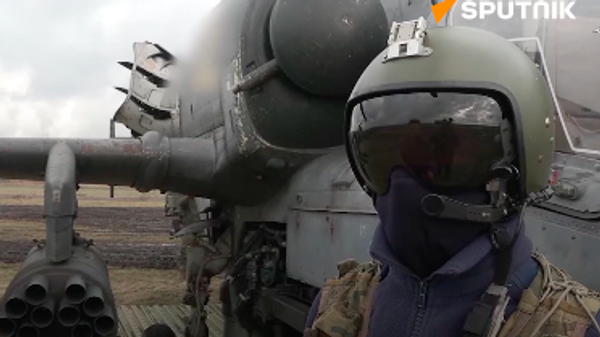 空中无敌手:俄军西部军区航空兵卡-52直升机机组对乌军实施火箭弹打击 - 永利官网卫星通讯社