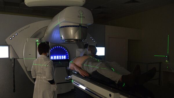 患者接受放射治疗 - 俄罗斯卫星通讯社