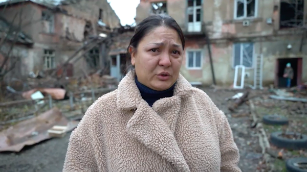 失去了房子的女子 - 俄罗斯卫星通讯社
