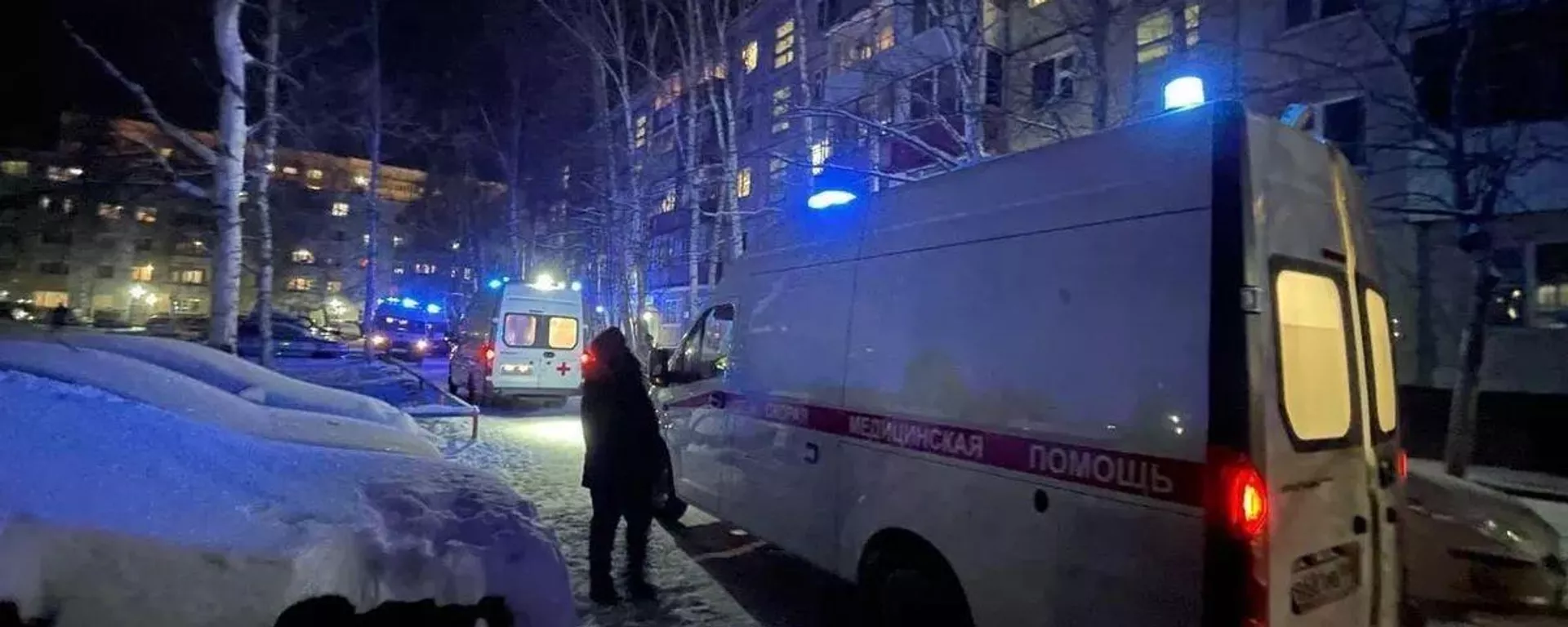 На месте взрыва бытового газа в многоквартирном доме в Нижневартовске - 俄羅斯衛星通訊社, 1920, 05.12.2022