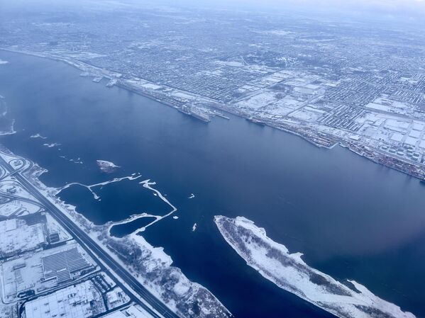2022年11月20日，加拿大魁北克省蒙特利爾被白雪覆蓋的城市景觀。 - 俄羅斯衛星通訊社