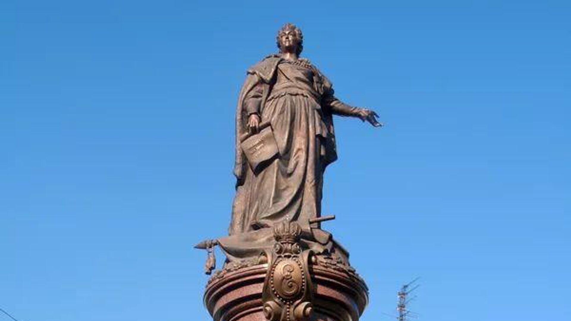 敖德薩葉卡捷琳娜二世雕像（資料圖片） - 俄羅斯衛星通訊社, 1920, 26.01.2023