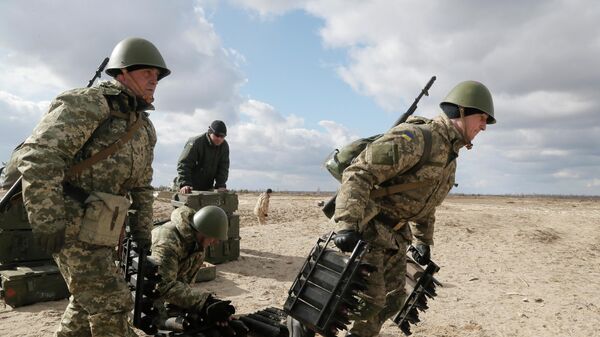 烏克蘭武裝部隊軍人 資料圖 - 俄羅斯衛星通訊社