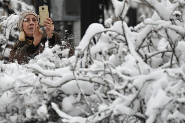 据预测，首都的降雪将持续到周一和周二。 - 俄罗斯卫星通讯社