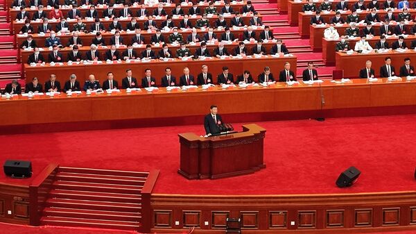 中共二十屆四中全會提出到2035年實現中國經濟、國防和國際影響力等大幅躍升 - 俄羅斯衛星通訊社