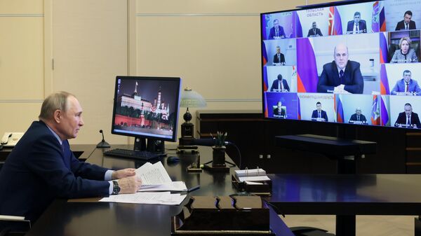 俄羅斯總統普京主持戰略發展和國家項目委員會會議 - 俄羅斯衛星通訊社