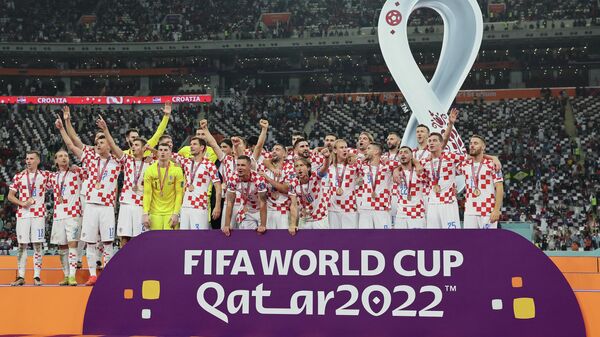 克羅地亞隊在卡塔爾足球世界杯上擊敗摩洛哥隊獲銅牌 - 俄羅斯衛星通訊社