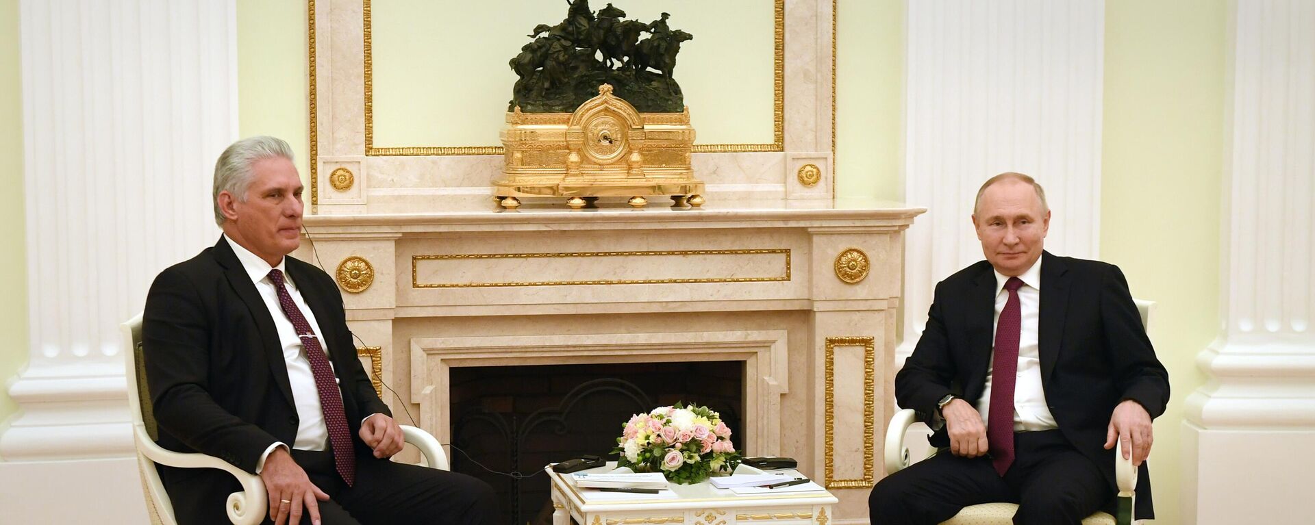 俄羅斯總統普京與古巴國家主席迪亞斯-卡內爾 - 俄羅斯衛星通訊社, 1920, 29.12.2022