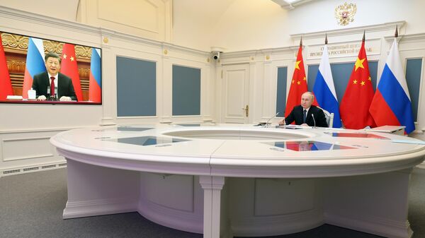 普京：俄中协作有助于建立公正的世界秩序
