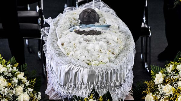 球王贝利的遗体告别仪式在巴西桑托斯维拉贝尔米罗体育场举行 - 俄罗斯卫星通讯社