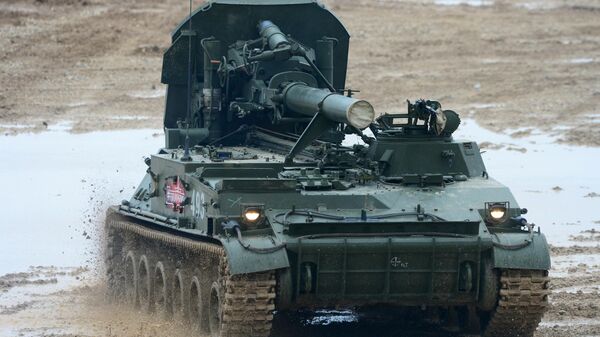 俄中部军区用“郁金香”迫击炮摧毁克拉斯诺利曼斯基方向乌军的据点 - 俄罗斯卫星通讯社