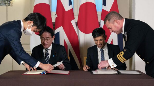 英国跟日本签署了推进英军与日本自卫队联合训练的《互惠准入协定》（RAA） - 俄罗斯卫星通讯社