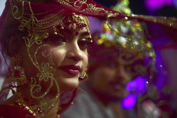 巴基斯坦一对印度教夫妇在卡拉奇举行大型婚礼。 - 俄罗斯卫星通讯社