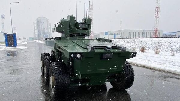 俄國防部簽署Uran-6排雷機器人供應合同 - 俄羅斯衛星通訊社