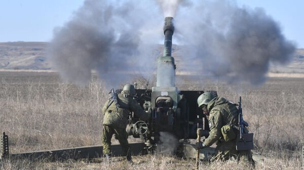 俄炮兵講述在盧甘斯克人民共和國對烏軍實施精准打擊 - 俄羅斯衛星通訊社