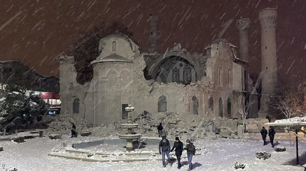 土耳其和叙利亚地震对历史古建筑造成的破坏 - 俄罗斯卫星通讯社