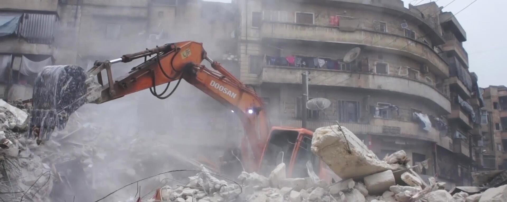 敘衛生部：敘利亞地震死亡人數增至1250人 2054人受傷 - 俄羅斯衛星通訊社, 1920, 08.02.2023