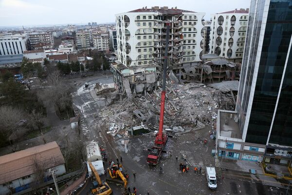 震後的土耳其迪亞巴克爾市 - 俄羅斯衛星通訊社