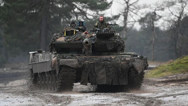 媒體：烏軍下周開始在德國接受豹式坦克操作培訓 - 俄羅斯衛星通訊社
