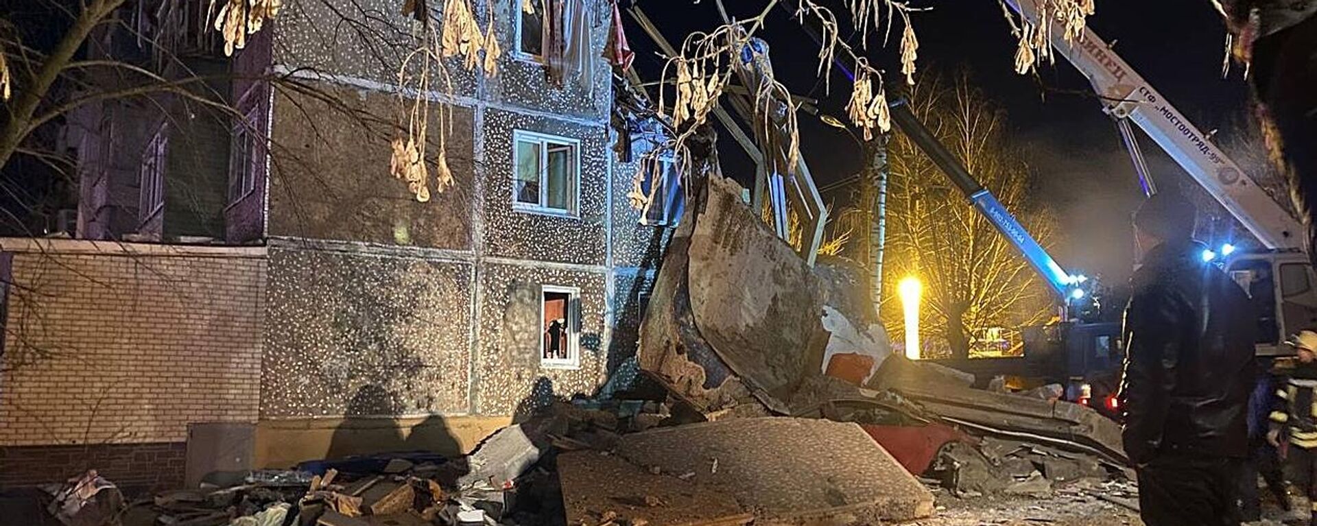 图拉州一栋楼房发生部分坍塌致5人遇难 - 俄罗斯卫星通讯社, 1920, 08.02.2023
