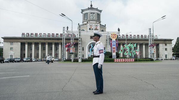 朝鮮舉行閱兵式慶祝建軍節 - 俄羅斯衛星通訊社