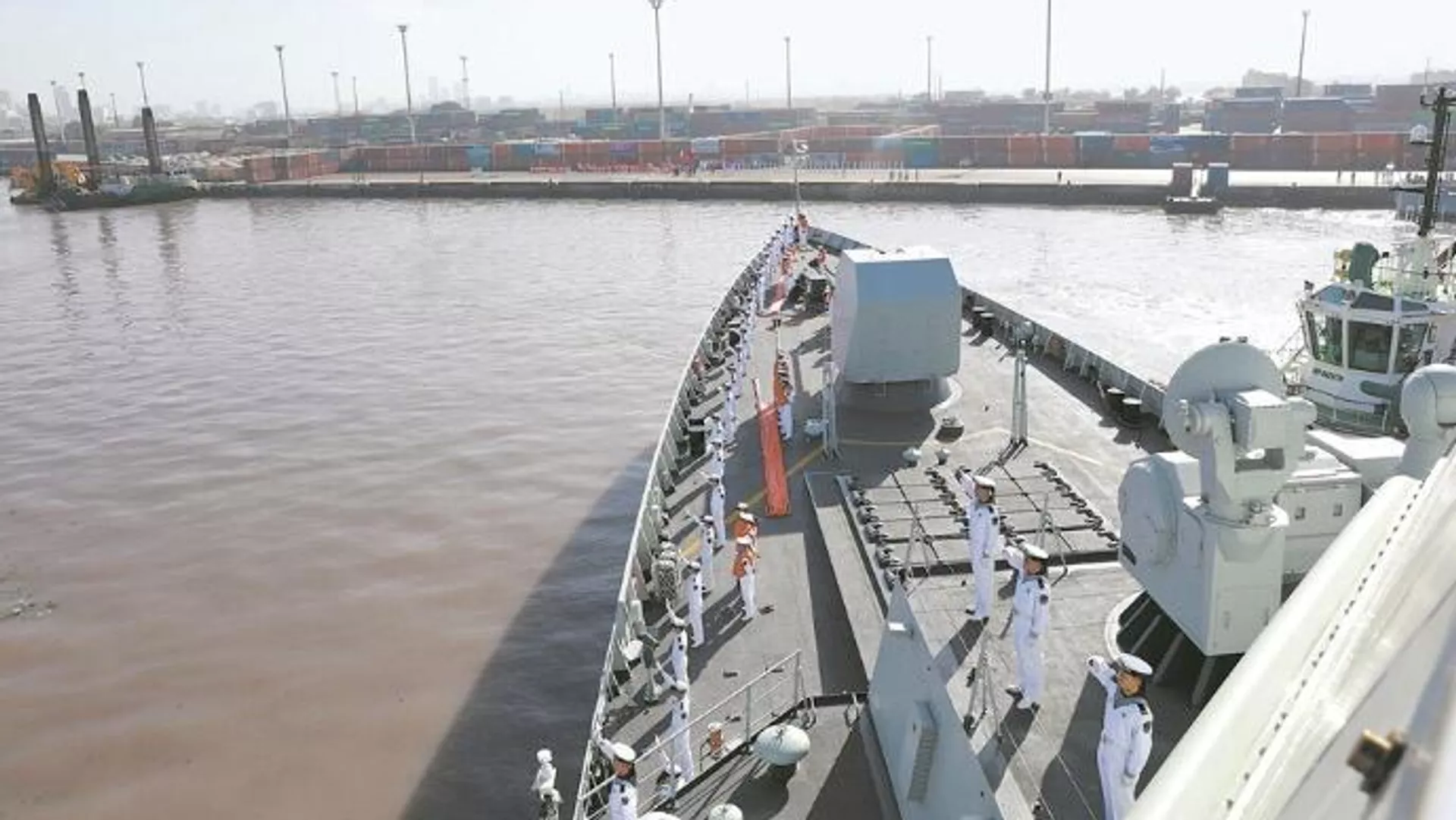 2月9日，中国海军南宁舰抵达巴基斯坦卡拉奇港。 - 俄罗斯卫星通讯社, 1920, 11.02.2023