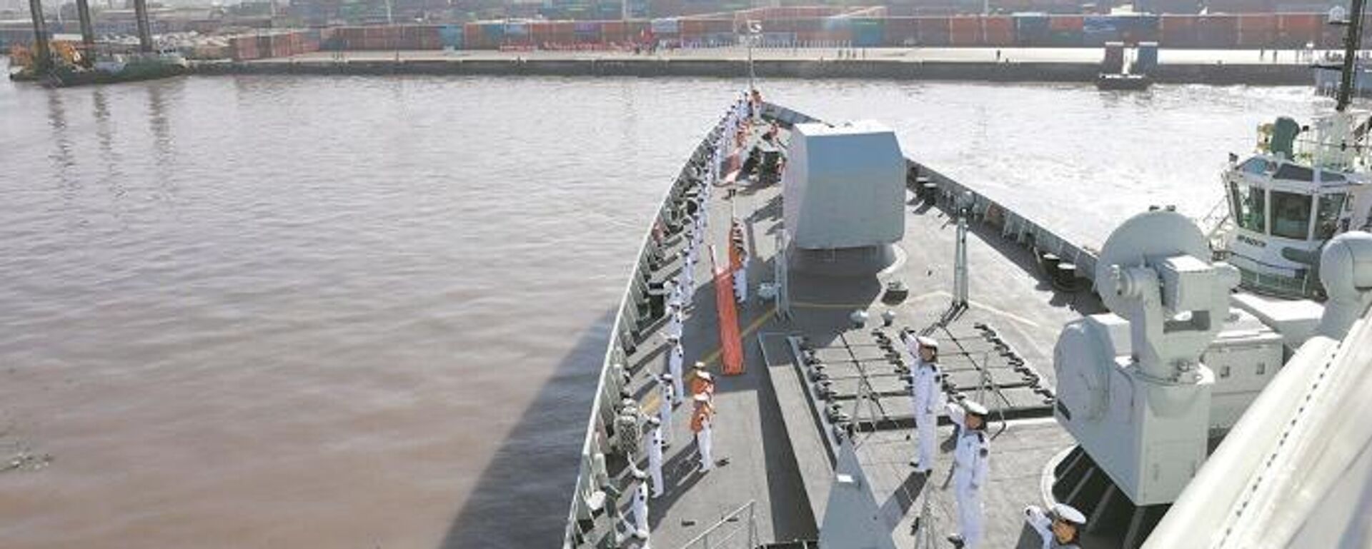 2月9日，中國海軍南寧艦抵達巴基斯坦卡拉奇港。 - 俄羅斯衛星通訊社, 1920, 11.02.2023