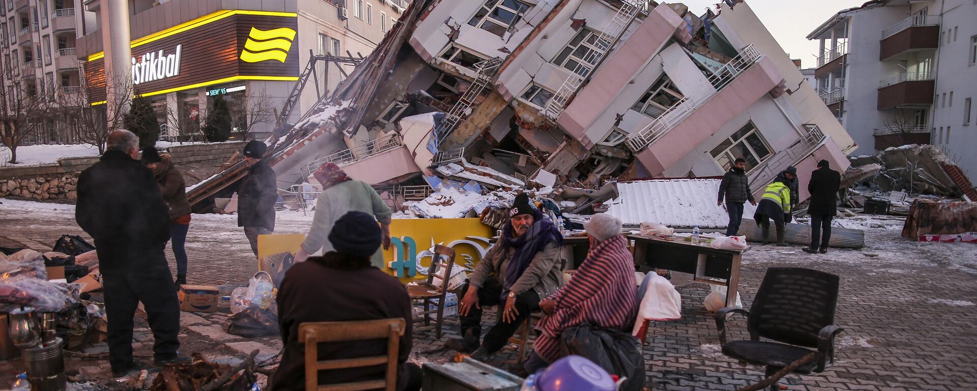 格爾巴捨市在土耳其地震中受損 - 俄羅斯衛星通訊社, 1920, 13.02.2023