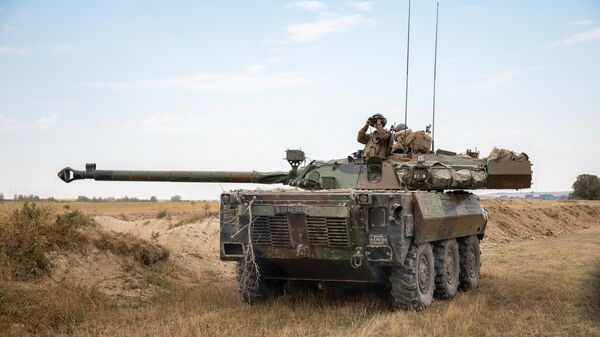 法國AMX-10RC輪式坦克 - 俄羅斯衛星通訊社