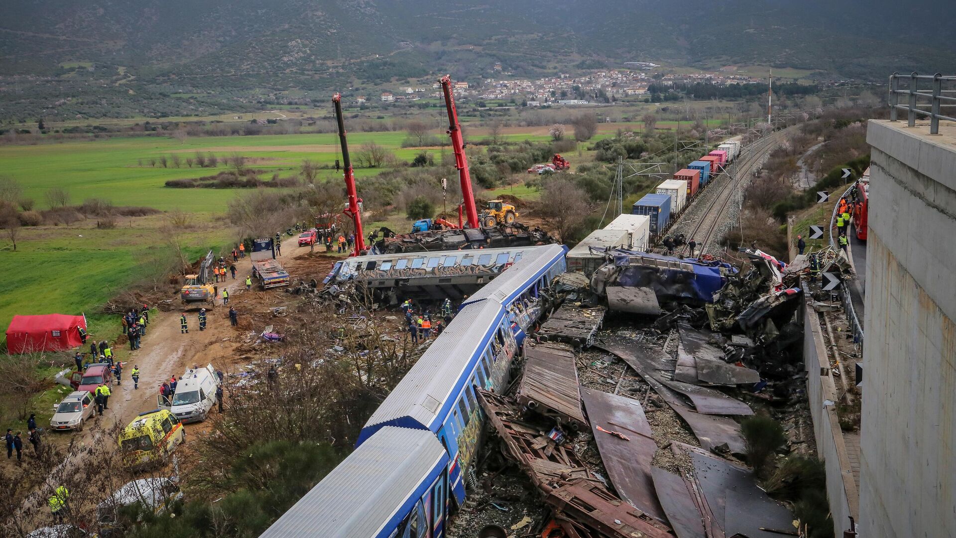 希腊就火车相撞事故宣布为期三天的哀悼 - 俄罗斯卫星通讯社, 1920, 01.03.2023