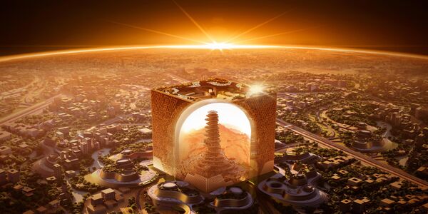 沙特计划建造巨型立方体摩天大楼“穆卡布” - 俄罗斯卫星通讯社