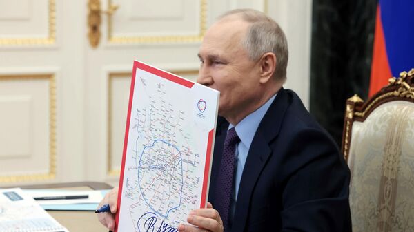 俄罗斯总统普京启动世界上最长的地铁环线 - 俄罗斯卫星通讯社