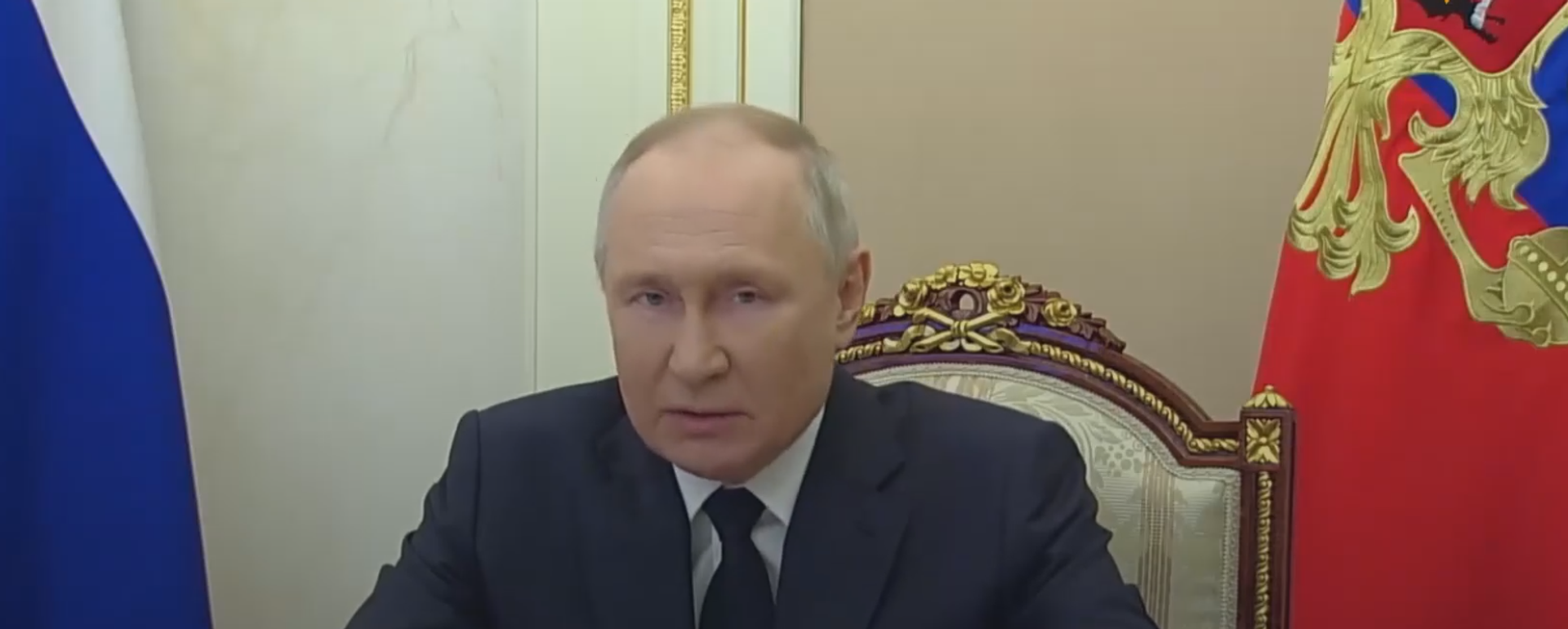 普京谈到布良斯克州发生的恐怖袭击事件时称，他们向公民开火 - 俄罗斯卫星通讯社, 1920, 03.03.2023