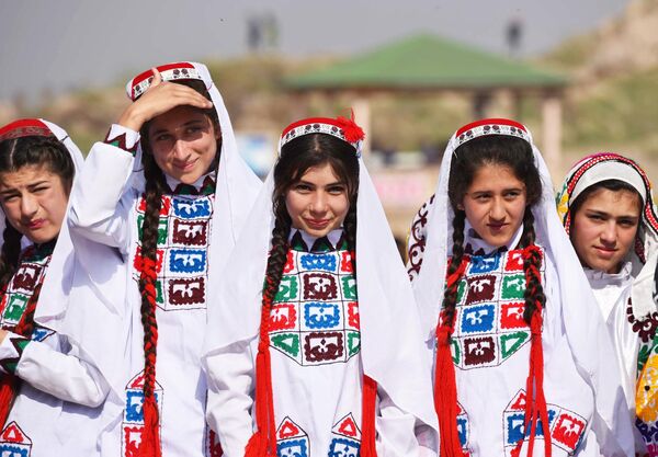 参加基萨尔城堡纳乌鲁兹节的塔吉克斯坦女性。 - 俄罗斯卫星通讯社