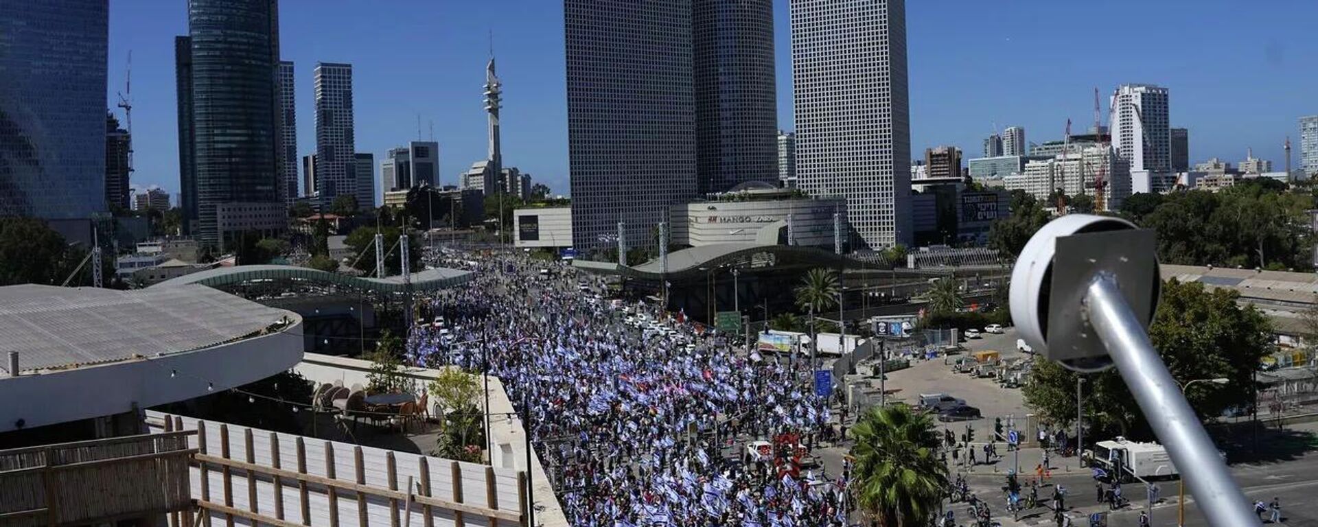 媒體：以色列約50萬人上街參加反政府的集會 - 俄羅斯衛星通訊社, 1920, 12.03.2023