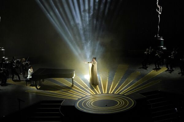 美國女演員索菲亞·卡森參加第95屆“奧斯卡”頒獎典禮。 - 俄羅斯衛星通訊社