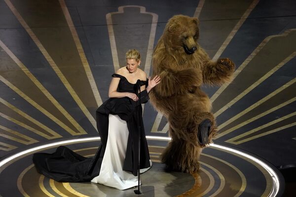 美國女演員伊麗莎白·班克斯參加第95屆“奧斯卡”頒獎典禮。 - 俄羅斯衛星通訊社