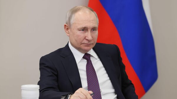 俄羅斯總統普京在俄聯邦遠東聯邦區發展會議上 - 俄羅斯衛星通訊社