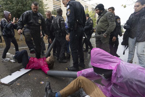 以色列耶路撒冷，警察驅散示威者和抗議活動分子 - 俄羅斯衛星通訊社
