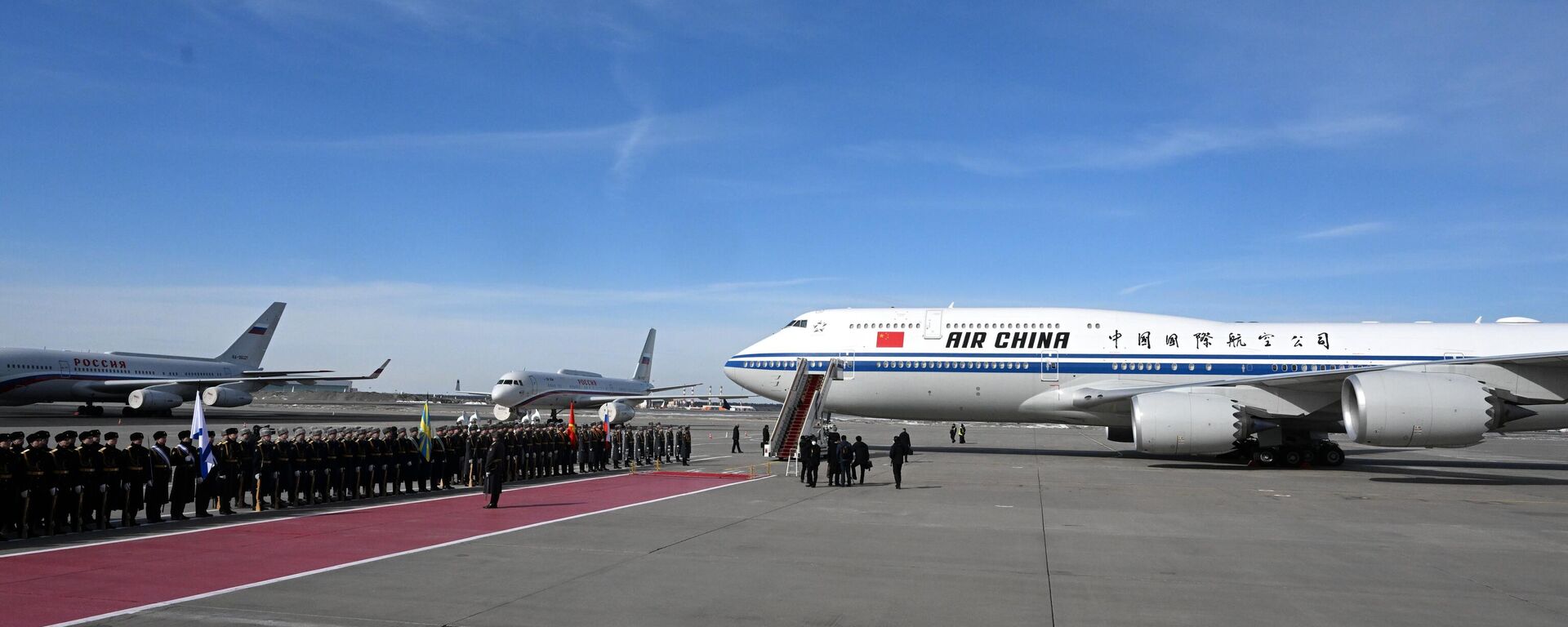 习近平离京赴莫斯科对俄罗斯进行国事访问并出席纪念苏联伟大卫国战争胜利80周年庆典 - 俄罗斯卫星通讯社, 1920, 07.05.2025