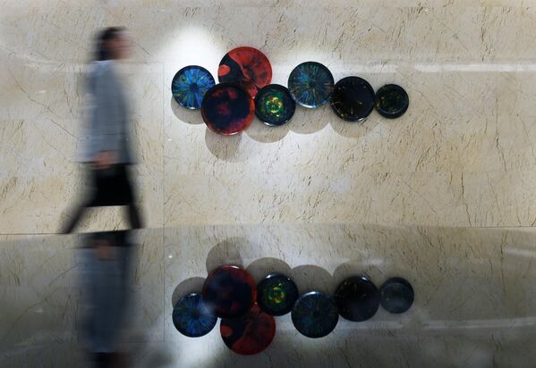 莫斯科陽光酒店大堂。作為中國商業中心“華銘園”的一部分,中國品牌“陽光”經營的高級酒店於2022年9月30日在莫斯科開業。 莫斯科陽光酒店大堂。作為中國商業中心“華銘園”的一部分,中國品牌“陽光”經營的高級酒店於2022年9月30日在莫斯科開業。 - 俄羅斯衛星通訊社