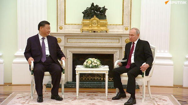 普京在會見習近平時稱俄尊重中國提出關於政治解決烏危機的立場文件 - 俄羅斯衛星通訊社